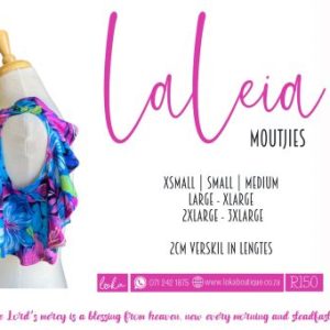 Laleia - Moutjies vir drawstring rokkie (2 Moutjies)