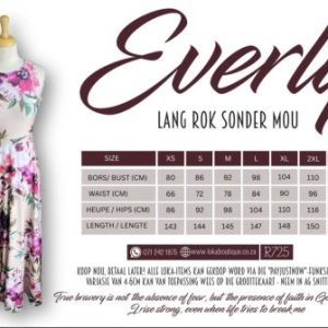Everley - Lang rok Sonder moue