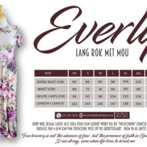 Everley - Lang rok Met moue