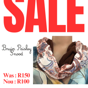 Bruin Paisley Snoods