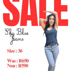 Stellie Jeans - Sky Blue Jeans 36
