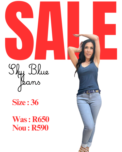 Stellie Jeans - Sky Blue Jeans 36