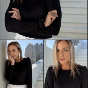 Plein Swart - Blom Top