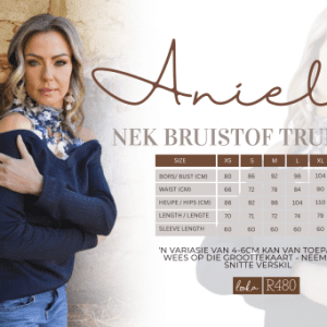 Aniela Reeks - Nek Breistof Top