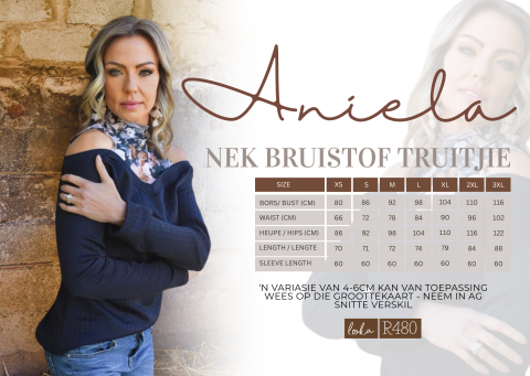 Aniela Reeks - Nek Breistof Top