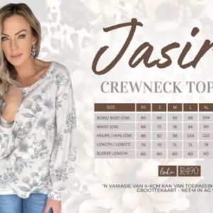 Jasira Reeks - Crewneck Breistof Olga